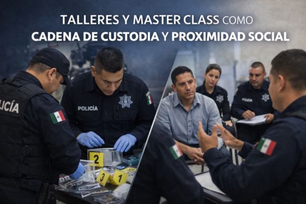 Talleres y Master Class Cadena de Custodia y Proximidad Social